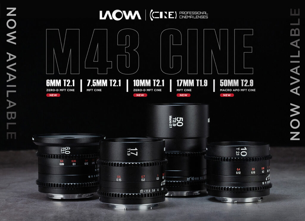 Four New MFT Cine Lenses Landed