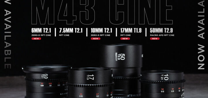 Four New MFT Cine Lenses Landed