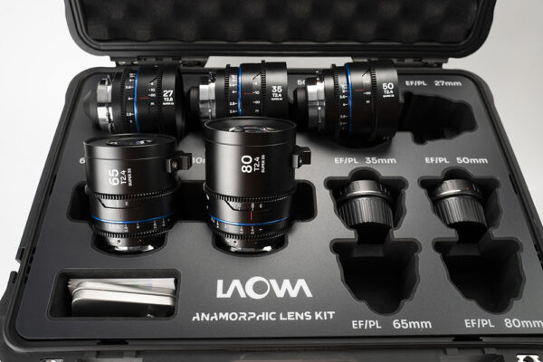 LAOWA NANOMORPH 1.5X ANAMORPHIC - 65MM T2.4 / 80MM T2.4 - PL/EF